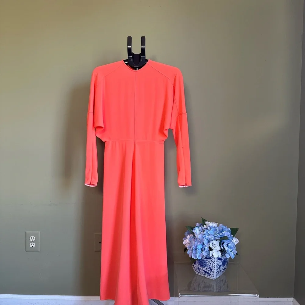 NWT Victoria Beckham Dolman Midi Dress Size 2 Msrp 1350 - Picture 7 of 13